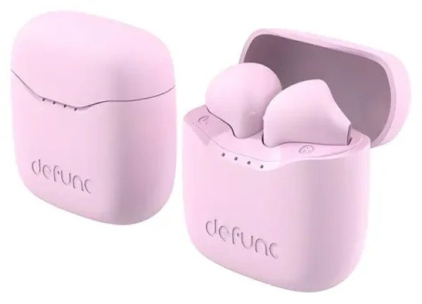 DeFunc True Lite ružová / Bezdrôtové slúchadlá / Bluetooth 5.3 / ENC / IPX4 / výdrž 20 h (71467)