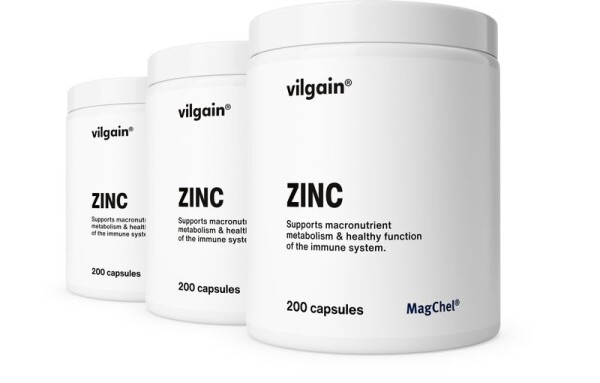 Vilgain Zinok – 3× 200 kapsúl