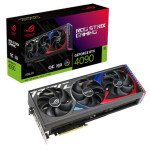 ASUS ROG Strix GeForce RTX 4090 OC Edition 24GB / 2640 MHz / 24GB GDDR6x / 384 bit / 2x HDMI + 3x DP / (16) (90YV0ID0-M0NA00)