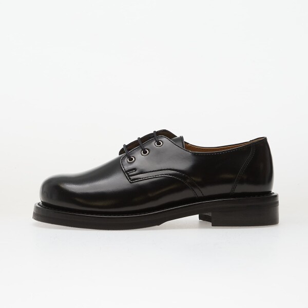Tenisky OUR LEGACY Reception Shoe Glazed Black Leather EUR 41