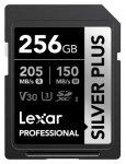 Lexar Professional SILVER PLUS SDXC 256GB / Pamäťová karta / čítanie: 205 MB/s / zápis: 150 MB/s / UHS-I / V30 (LSDSIPL256G-BNNNG)