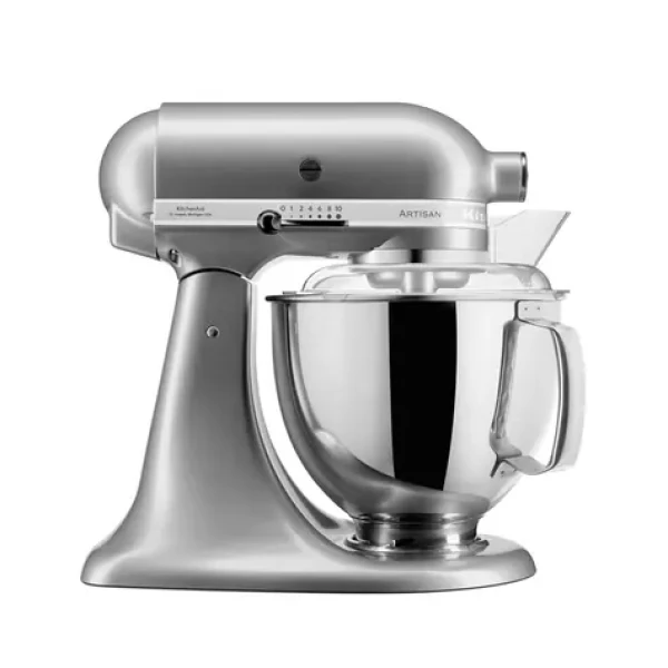 KitchenAid Kuchynský robot Artisan 5KSM175PSECU strieborná / 300W / 4,8L / 10 rýchlostí (5KSM175PSECU)