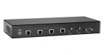 LevelOne HDMI Cat5 AV vysielač čierna / AV vysielač / 4X RJ45 / 4K / 100 m / PoE / HDCP (HVE-9214PT)