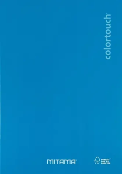 Mitama Color Touch cyan / Zošit / A5 / Linkovaný / 40 +2 listov (62002-90223)