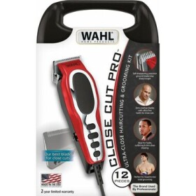 Wahl 79111-2016 Close Cut Pre červená / zastrihávač / Šírka čepele: 45 mm / min. 0.6mm / 6 nástavcov (WHL-79111-2016)