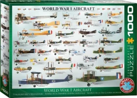 EUROGRAPHICS Puzzle Lietadlá 1. svetovej vojny
