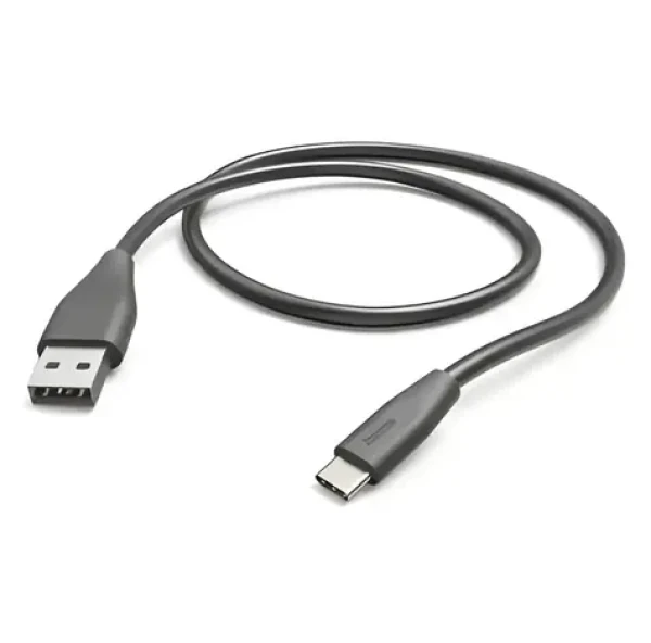 HAMA čierna / Dátový kábel / USB-A - USB-C / 1,5 m / 480 Mbit/s (00201595)