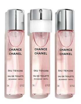 Chanel Chance Eau Tendre - EDT náplň (3 x 20 ml) 60 ml