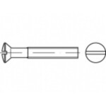 TOOLCRAFT TO-5392590 skrutky so zápustnou šošovkovou hlavou M4 10 mm drážka ocel glavanizované zinkom 200 ks; TO-5392590