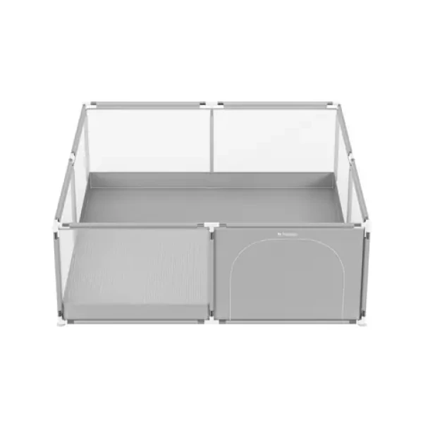 Tulano Cozy 28 šedá / Detská ohrádka 200 x 180 x 66 cm / od 6 mesiacov (TN-COZY 28 GREY)