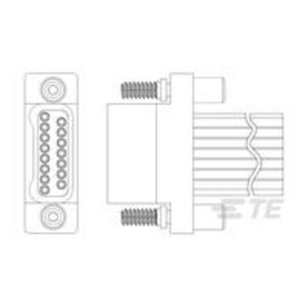 TE Connectivity TE AMP Nanonics Products 2-1589946-9 1 ks Package; 2-1589946-9