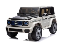 Mamido Detské elektrické autíčko Mercedes EQG 4x4 biele