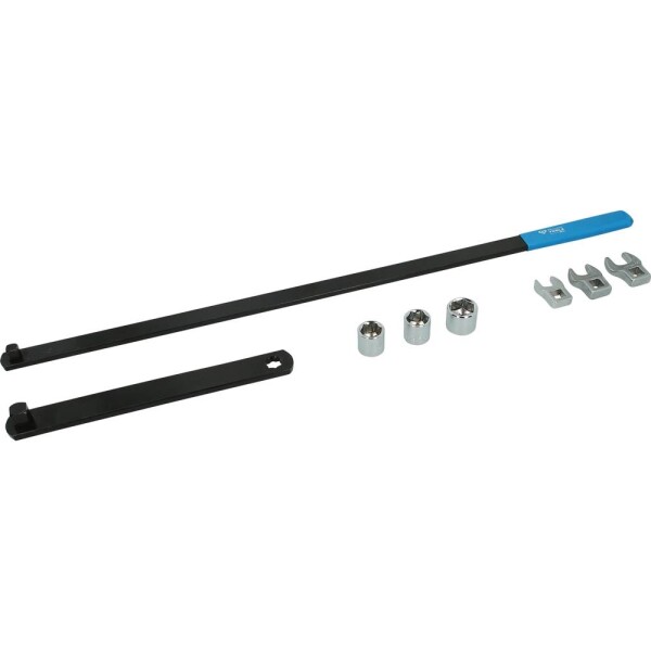 Brilliant Tools BT571050 Súprava klinového remeňa a napínacieho kľúča, 8 ks; BT571050