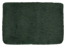 Spirella Bree kúpeľňová predložka 60 x 90 cm tmavo zelená / akryl / protišmyková