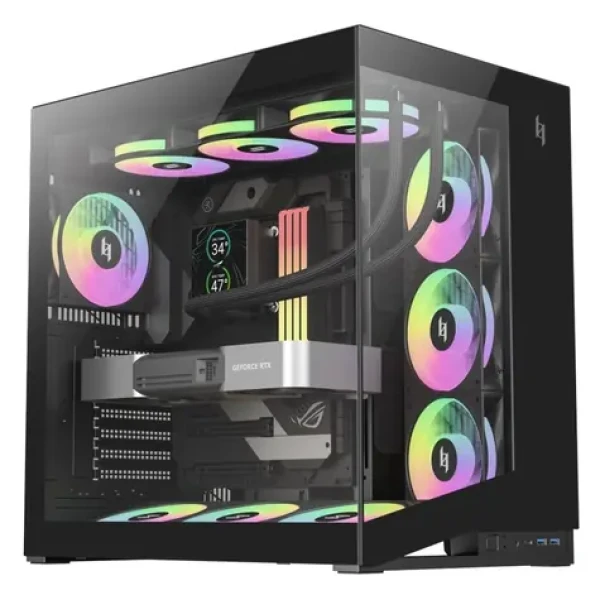Gamemax NEX C56 čierna / Case / ATX (NEX C56 BK)