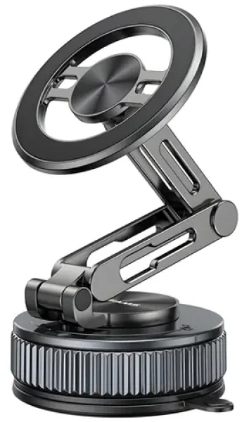 USAMS ZJ087 čierna / Magnetický držiak telefónu / univerzálny / 360° otočný / auto, domov, kancelária (ZJ087ZJ01)