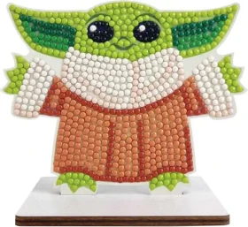 CRYSTAL ART Diamantové maľovanie Star Wars: Grogu