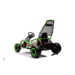 Mamido Elektrická driftovacia motokára TORNADO 2x150W 24V zelená