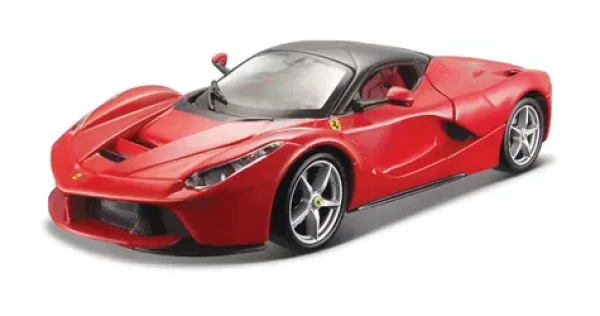 Bburago RACE+PLAY Ferrari LaFerrari červená