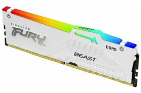 Kingston Fury Beast White RGB 16GB (1x 16GB) DDR5 6800MHz / CL34 / DIMM / EXPO / 1.4V (KF568C34BWEA-16)