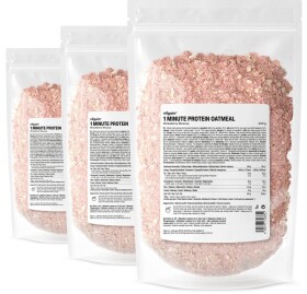 Vilgain Minútová proteínová kaša – 3× jahodový mousse 400 g