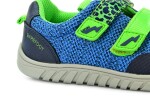 Lurchi Benny Blue/Lime barefoot tenisky 26 EUR