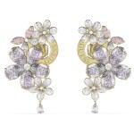 Guess Nádherné pozlátené náušnice kvety Lily JUBE05101JWYGMCT/U