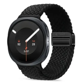 Tech-Protect NylonMag čierna / Remienok / pre Samsung Galaxy Watch 40/44/46 mm