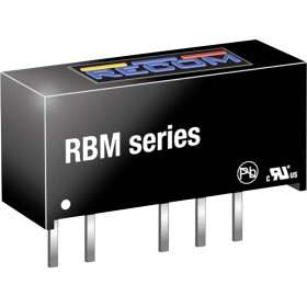 RECOM RBM-0505S DC / DC menič napätia, DPS 200 mA 1 W Počet výstupov: 1 x; RBM-0505S