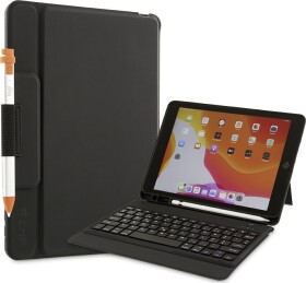 LMP Keyboard ProtectCase for iPad 10.2" (2019/2020/2021), 7/8/9th Gen, stand, magn. front flap, sleep & wake, Pencil/Crayon/, Bluetooth, CH layout, black