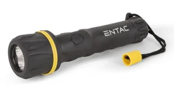 Entac 2AA / Svietidlo / LED 1 W 15 lm / Dosvit 15 m / IP44 / 2x AA (EFL-2AA-PL)