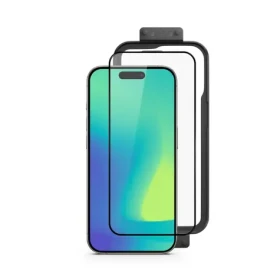 Spello Shield Glass 3D Ochranné sklo pre Apple iPhone 15/Iphone 16/ s inštalačným rámčekom (90812151300005)