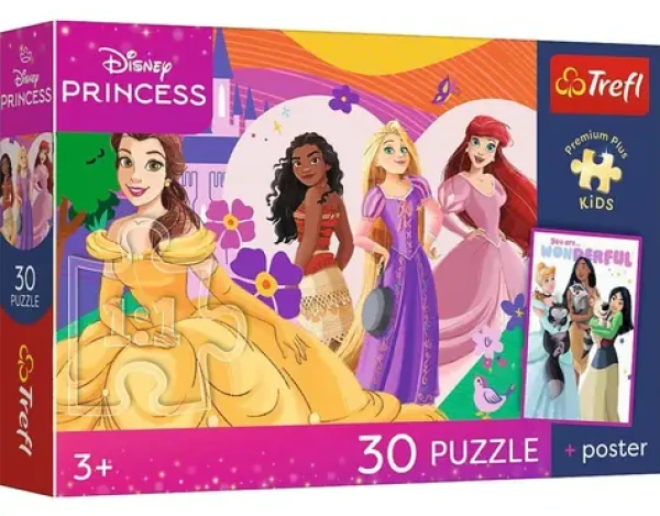 Trefl Puzzle Premium PLUS Kids Disney princeznej