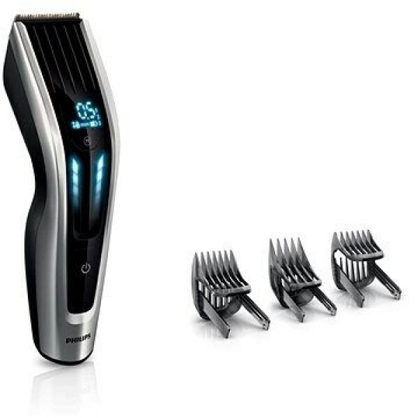 Philips Hairclipper series 9000 HC9450-15 / zastrihávač vlasov / nadstavec 0.5-42 mm / 120 min prevádzky / čierna (HC9450/15)