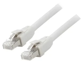 Equip Cat8.1 sivá / Patch kábel / S/FTP / 2x RJ-45 / 5 m / LSZH (608014)