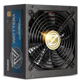 Zalman ZM800-EBTII Watttera čierna / Zdroj / 800 W / 80+ Gold / ATX / Aktívny PFC / 135 mm ventilátor (ZM800-EBTII)