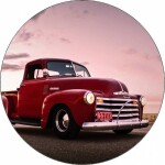 Jedlý papier retro pickup Chevrolet 19,5 cm - Pictu Hap - Pictu Hap