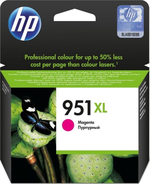 HP Hewlett-Packard Toner HP Červený HP 951XL, HP951XL=CN047AE, 1500 str.