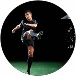 Jedlý papier Cristiano Ronaldo výkop 19,5 cm - Pictu Hap - Pictu Hap