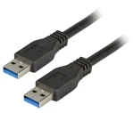 EFB čierna / USB kábel AA / USB 3.0 5 Gbit/s / 1,8 m (K5210SW.1,8)