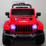 Mamido Veľký červený Jeep X10 s dvoma motormi - Hojdačka