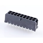 Molex vstavaná pinová lišta (štandardná) Počet pólov 18 Raster (rozteč): 3.00 mm 430451814 1 ks Tray; 430451814