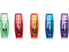 EMTEC C410 USB 2.0 32GB / 80x flash disk / čítanie: 15MBs / zápis: 5MBs (ECMMD32GC410JAR80)
