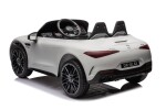 Mamido Mamido Elektrické autíčko Mercedes AMG SL63 4x200W 24V biele EVA, ECO koža