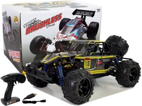 Mamido Auto na diaľkové ovládanie R / C 4x4 Buggy Enzon 45 km / h žlté