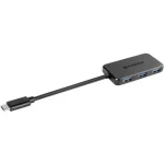 Transcend HUB2C čierna / USB hub / 4× USB-A / USB-C / USB 3.2 Gen 1 / bez napájania (TS-HUB2C)
