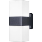 LEDVANCE SMART+ CUBE MULTICOLOR Updown 4058075478077 LED vonkajšie nástenné osvetlenie  LED 13.5 W tmavosivá, biela; 4058075478077