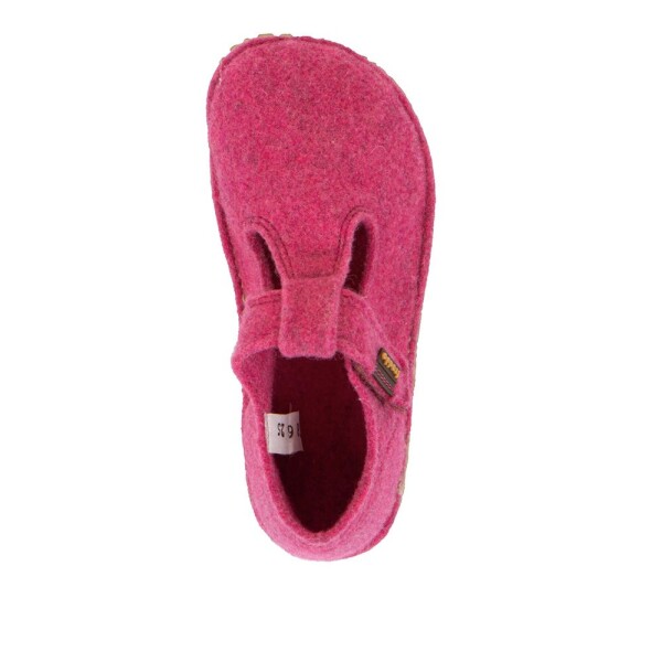 Dievčenské barefoot papuče FLEXY WOOLY Fuxia; Froddo; G1700378-6 - 23