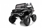 Mamido Detské elektrické autíčko Buggy Mercedes-Benz Unimog 4x4 čierne