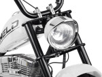 Mamido Detská elektrická motorka Chopper 24V biela